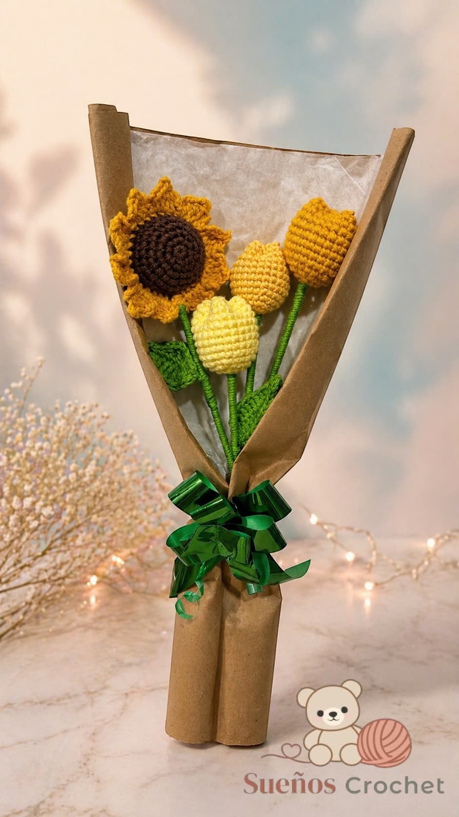 Ramo Girasol y Tulipanes